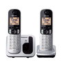 Teléfono Inalámbrico Panasonic KX-TGC212 Ambar Plateado Metalizado