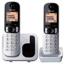 Teléfono Inalámbrico Panasonic KX-TGC212 Ambar Plateado Metalizado