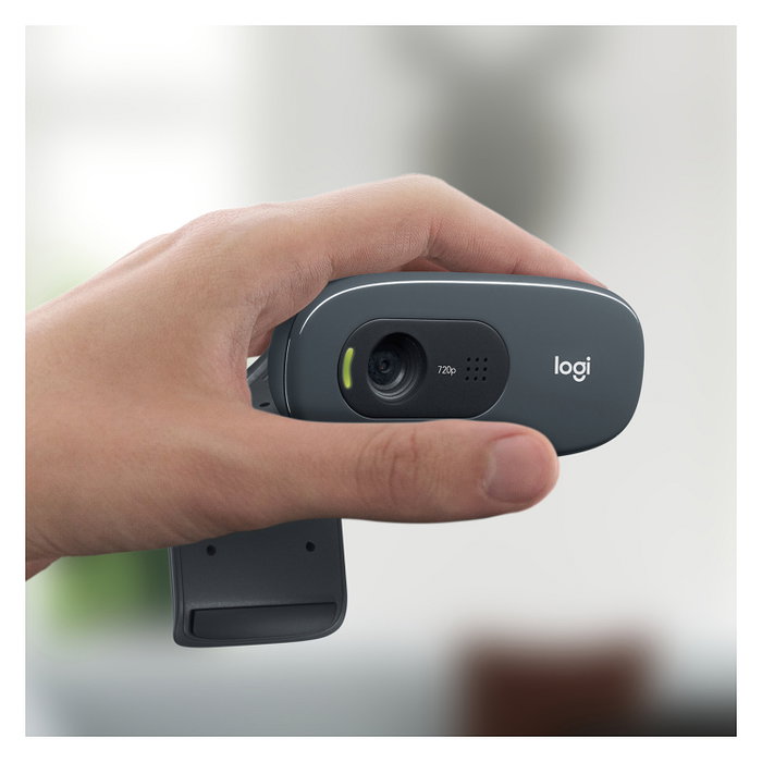 Logitech C270 HD Webcam Negro