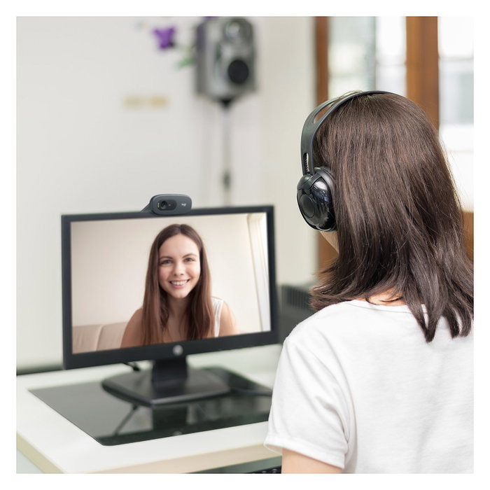 Logitech C270 HD Webcam Negro