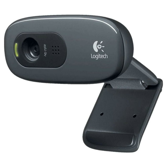 Logitech C270 HD Webcam Negro