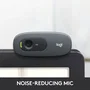 Logitech C270 HD Webcam Negro