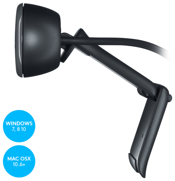 Logitech C270 HD Webcam Negro