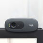 Logitech C270 HD Webcam Negro