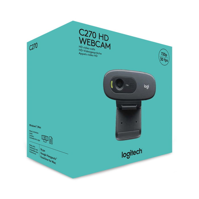 Logitech C270 HD Webcam 720p Logitech C270 HD Webcam 720p