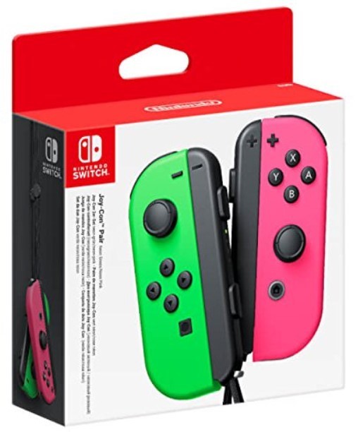 Nintendo Joy-Con Verde y Rosa para Nintendo Switch