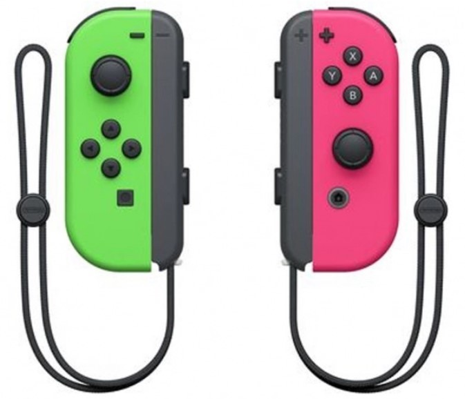 Nintendo Joy-Con Verde y Rosa para Nintendo Switch