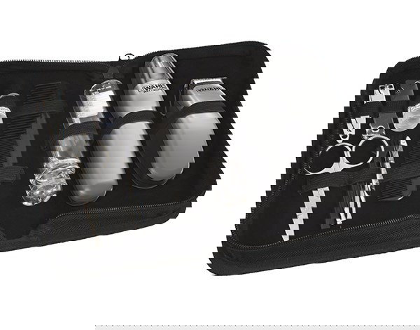 Wahl 9962-1816 Cortabarbas + Recortadora de Nariz, Orejas y Cejas Travel Kit