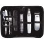 Wahl Travel Kit Recortadora de Barba y Vello Nasal con 12 Accesorios Gris