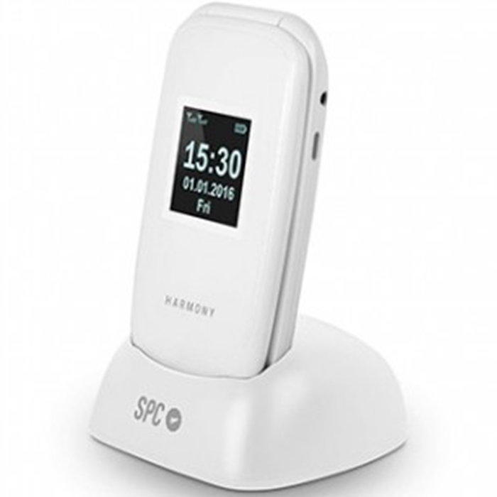 SPC Harmony Teléfono Móvil para Personas Mayores Blanco