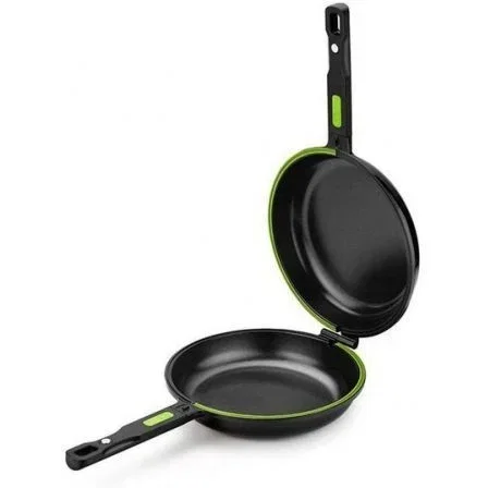 Bra Sartén Dupla para Tortillas Prior A121466 20cm Aluminio Fundido Apta Inducción