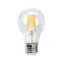 Silver Bombilla LED Filamento Transparente 6W E27 Luz Cálida 700lm 3000K A++