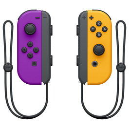Nintendo Switch Accesorio Joy-Con - Pack de 2 Mandos - Color Lila y Naranja