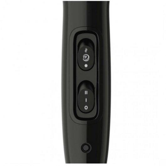 Philips Drycare Advanced Pro - Secador de Pelo Profesional 2200W con Motor AC, Tecnología Iónica, Difusor y Boquilla Concentradora, 6 Velocidades, Aire Frío, Negro