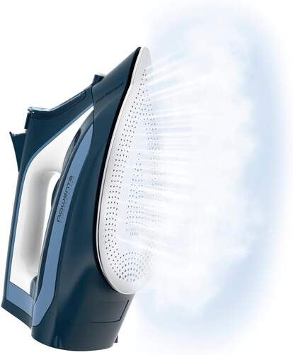 Rowenta Express Steam 2500W - Plancha de Vapor Profesional con Gran Depósito de Agua y Potente Vapor Continuo, Ideal para Todo Tipo de Tejidos y Planchado Rápido