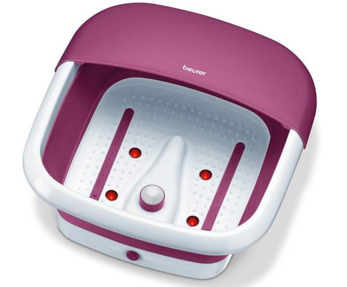 Beurer FB-30 Hidromasaje de Pies Plegable con Luz Infrarroja