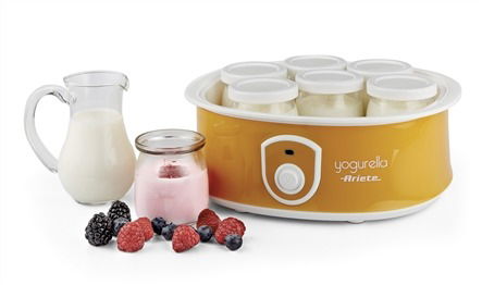 Ariete 617 Yogurtera con 7 Tarros Individuales para Preparar Hasta 1.3 Litros de Yogur Casero