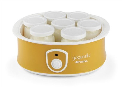 Ariete 617 Yogurtera con 7 Tarros Individuales para Preparar Hasta 1.3 Litros de Yogur Casero