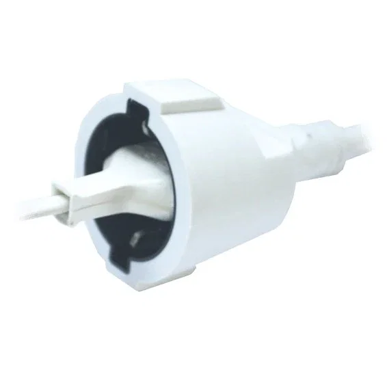 Silverht Cable prolongador 2m 1 salida AC Blanco