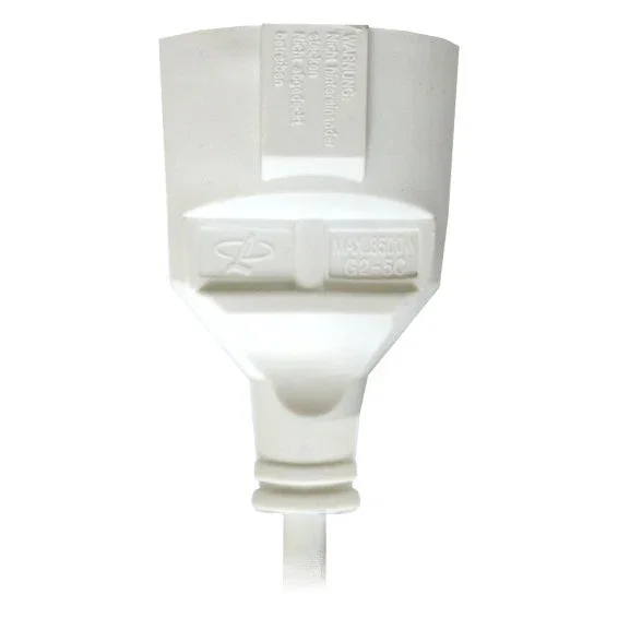 Silverht Cable prolongador 2m 1 salida AC Blanco