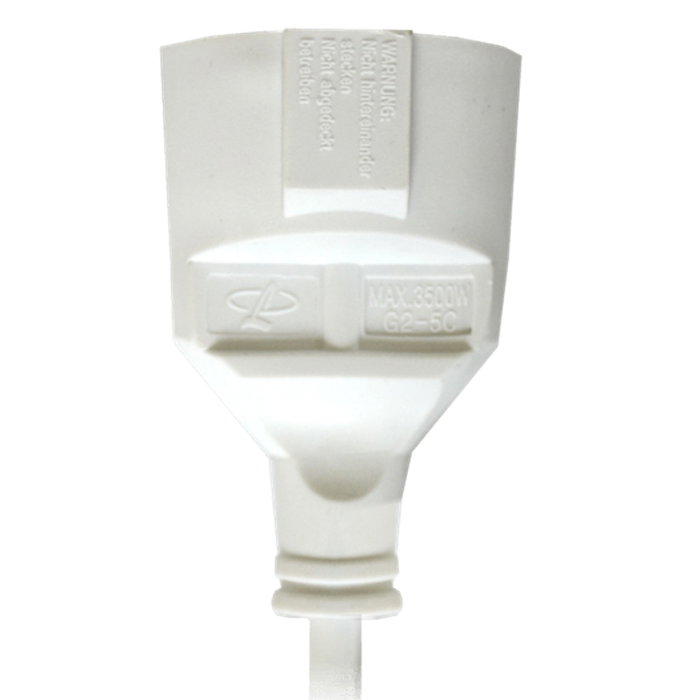Silverht Cable Prolongador de Corriente 3m - 3x1.5mm - 250V - 16A - 3500W