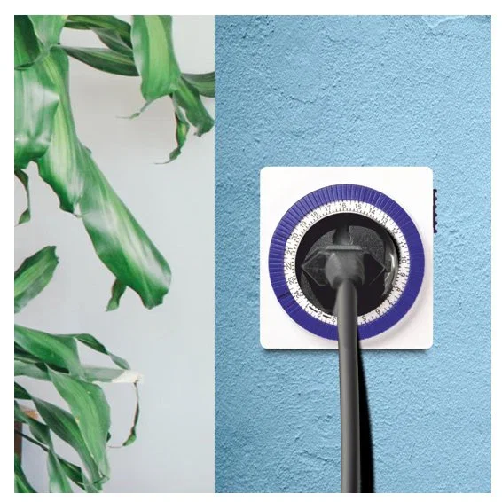 Silver Electronics 49402 Programador Analógico Eléctrico - Temporizador Diario de 24 Horas - 3600W - 250V - 16A - 50Hz - Compacto - Azul y Blanco