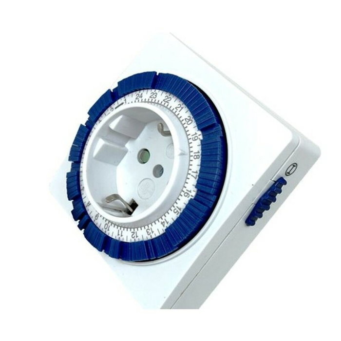 Silverht Programador de electricidad analógico 24 horas 3600W