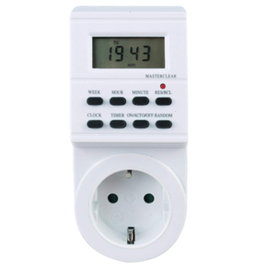 Enchufe con programador digital Silver Electronics 49401