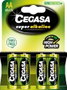 CEGASA Pilas Super Alkaline AA LR06, 4 unidades