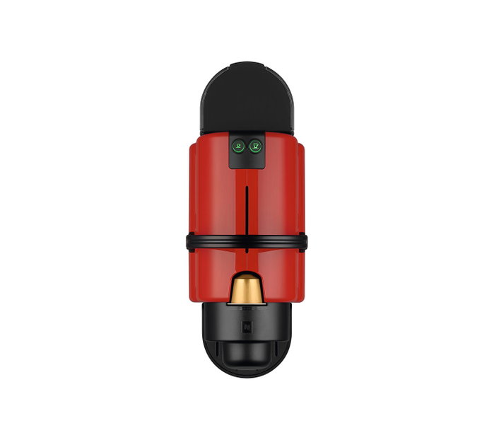 Krups Máquina de Cápsulas Nespresso Inissia XN1005K Roja Krups Máquina de Cápsulas Nespresso Inissia XN1005K Roja