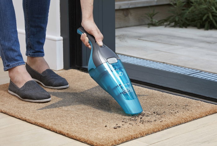 Black+Decker Dustbuster WDC-215-WA Aspirador de mano para líquidos y sólidos, Azul