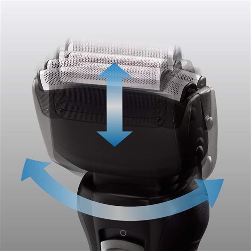 PANASONIC Afeitadora eléctrica recargable para hombre, Wet & Dry, ES-LS9AX, afeitado húmedo y seco, navajas 5D flexible