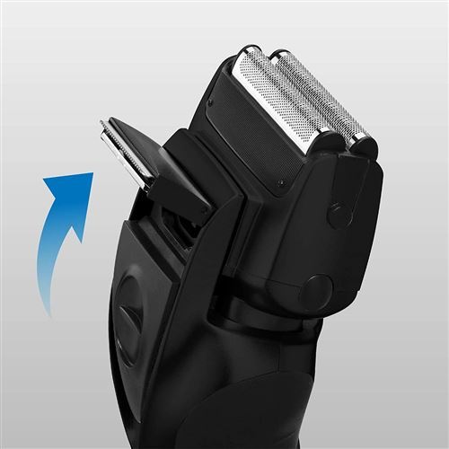 PANASONIC Afeitadora eléctrica recargable para hombre, Wet & Dry, ES-LS9AX, afeitado húmedo y seco, navajas 5D flexible