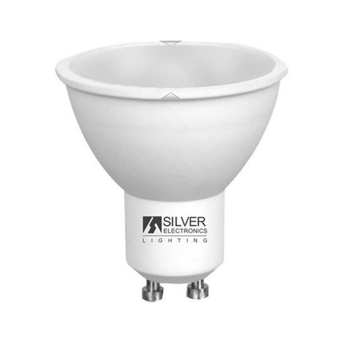 Silverht Bombilla LED Dicroica GU10 7W 6000K Eco Multi