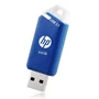 HP x755w Pendrive USB 64 GB USB Tipo A 3.2 Gen 1 (75 MB/s lectura), Deslizante, Azul y Blanco