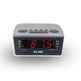 Elbe CR-932 Radio Despertador Digital AM/FM con Pantalla LED 6'' y Memoria 20 Emisoras