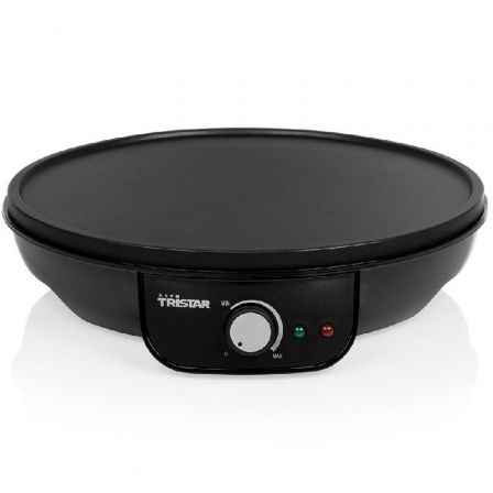 Tristar Crepera BP-2637 con Plancha Antiadherente Ø30cm y 1000W de Potencia, Ideal para Tortitas y Crepes en la Mesa Tristar Crepera BP-2637 con Plancha Antiadherente Ø30cm y 1000W de Potencia, Ideal para Tortitas y Crepes en la Mesa