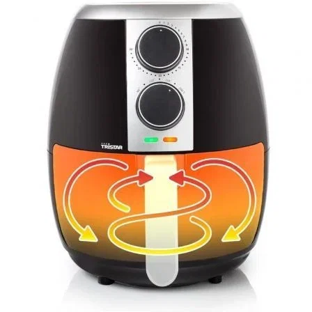 Freidora por Aire / Sin Aceite Tristar FR-6989 Crispy/ 1500W/ Capacidad 3.5L Freidora por Aire / Sin Aceite Tristar FR-6989 Crispy/ 1500W/ Capacidad 3.5L