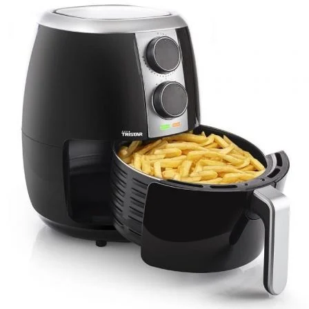 Freidora por Aire / Sin Aceite Tristar FR-6989 Crispy/ 1500W/ Capacidad 3.5L Freidora por Aire / Sin Aceite Tristar FR-6989 Crispy/ 1500W/ Capacidad 3.5L
