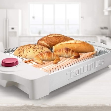 Taurus Tostadora Neptuno Plus 900W 12 Niveles Tostado 3 Resistencias Cuarzo Bandeja Recogemigas