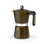 Monix Cafetera Italiana Induction Cream M671012 12 tazas marrón