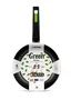 Monix M481241 Pack 3 Sartenes Green Antiadherentes, Diámetros 18cm 22cm 26cm, Aluminio Forjado 4mm sin PFOA