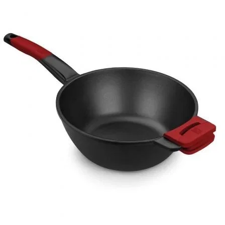 Bra Sartén Wok Premier A412028 Ø28 cm Aluminio Fundido Apta Inducción Bra Sartén Wok Premier A412028 Ø28 cm Aluminio Fundido Apta Inducción