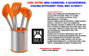 Bra Set de 5 Utensilios Efficient A195011 con Bote Porta Utensilios