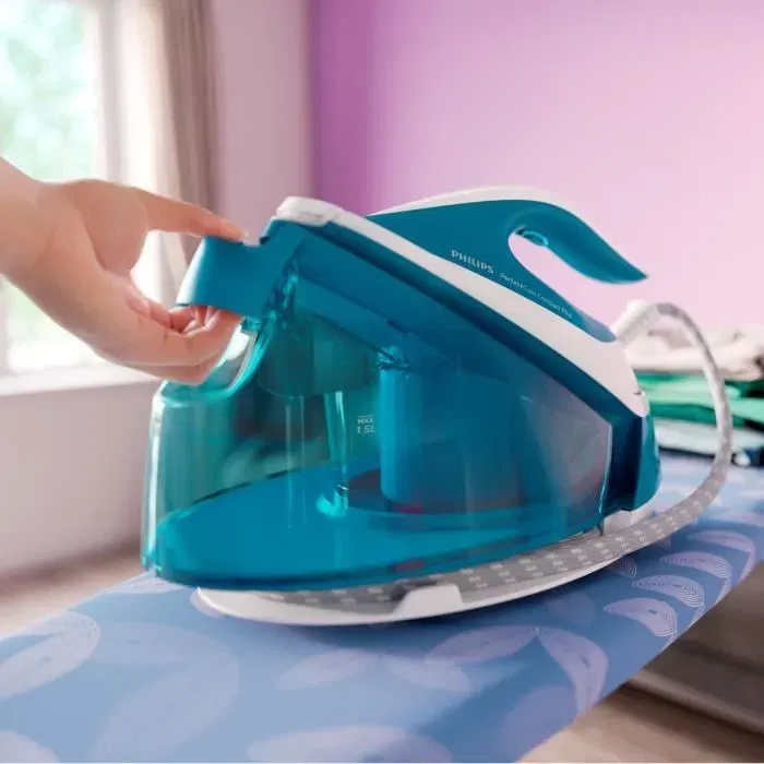 Philips Generador de vapor GC7920/20 - Presión 6,5 bares - Tecnología OptimalTemp - Depósito extraíble