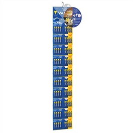 Varta VA739 CLIPSTRIP LL IBERIA POWER 6+2 AAA 4903121428