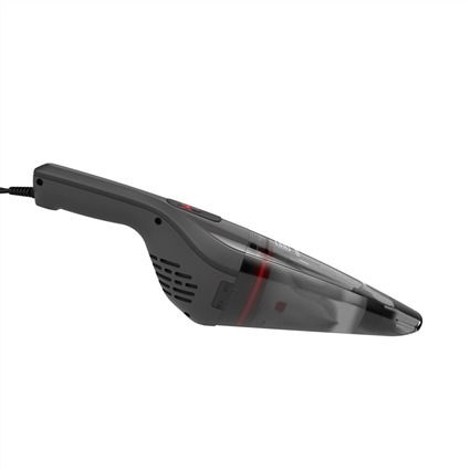 Black+Decker NVB-12-AV Recogetodo Automóvil Aspirador de Mano 12V con Adaptador para Mechero y Cable de 5m para Coche