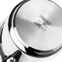 Monix Olla a Presión Rápida Quick M560005 10 L (4 L + 6 L) Acero Inoxidable 18/10, Triple Fondo, Triple Seguridad, Apta para Inducción
