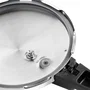 Monix Olla a Presión Rápida Quick M560005 10 L (4 L + 6 L) Acero Inoxidable 18/10, Triple Fondo, Triple Seguridad, Apta para Inducción