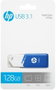 HP x755w Unidad Flash USB 128 GB Azul, Blanco